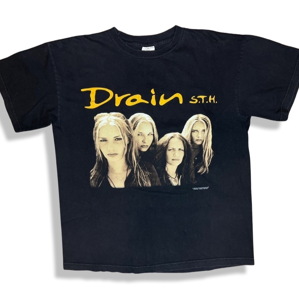 Rare Vintage 1998 Drain S.T.H Band Tee